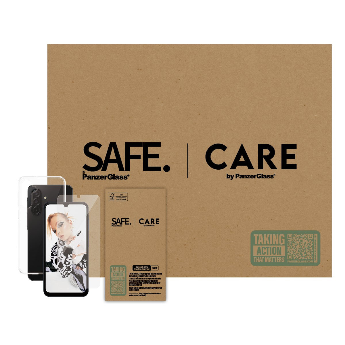 CARE by PanzerGlass® 2-in-1 Bundle Samsung Galaxy A26 5G